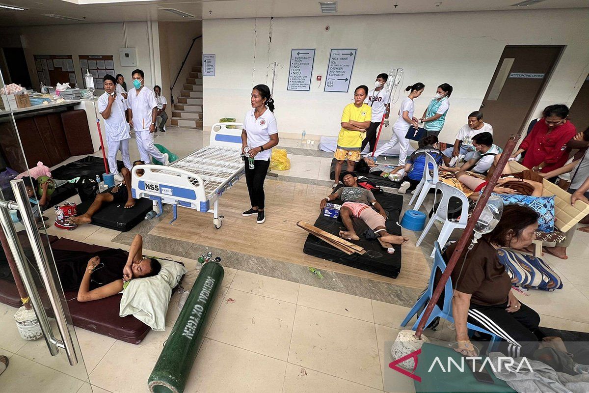 Kemlu: Tidak ada WNI jadi korban gempa di Filipina
