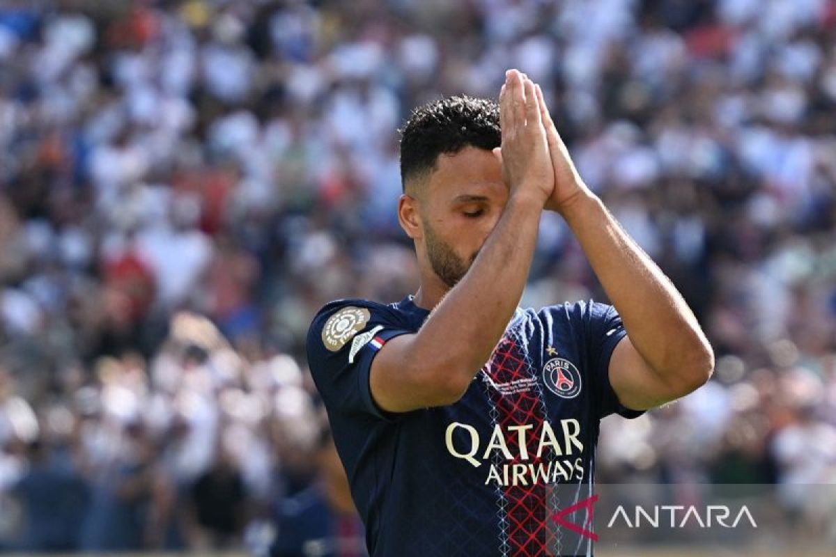 Goncalo Ramos bawa PSG bungkam Barcelona 2-1 di kandangnya