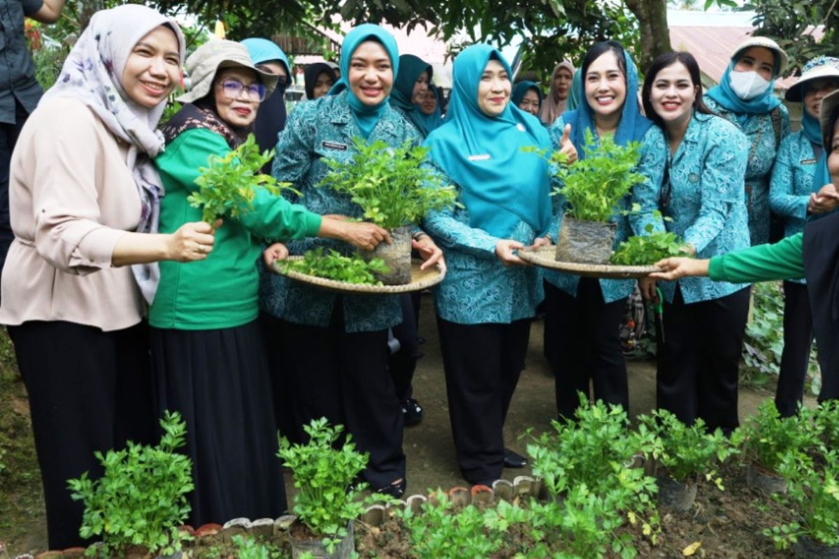 Pemkab Kukar usung inovasi  pemanfaatan pekarangan di Aku Hatinya PKK