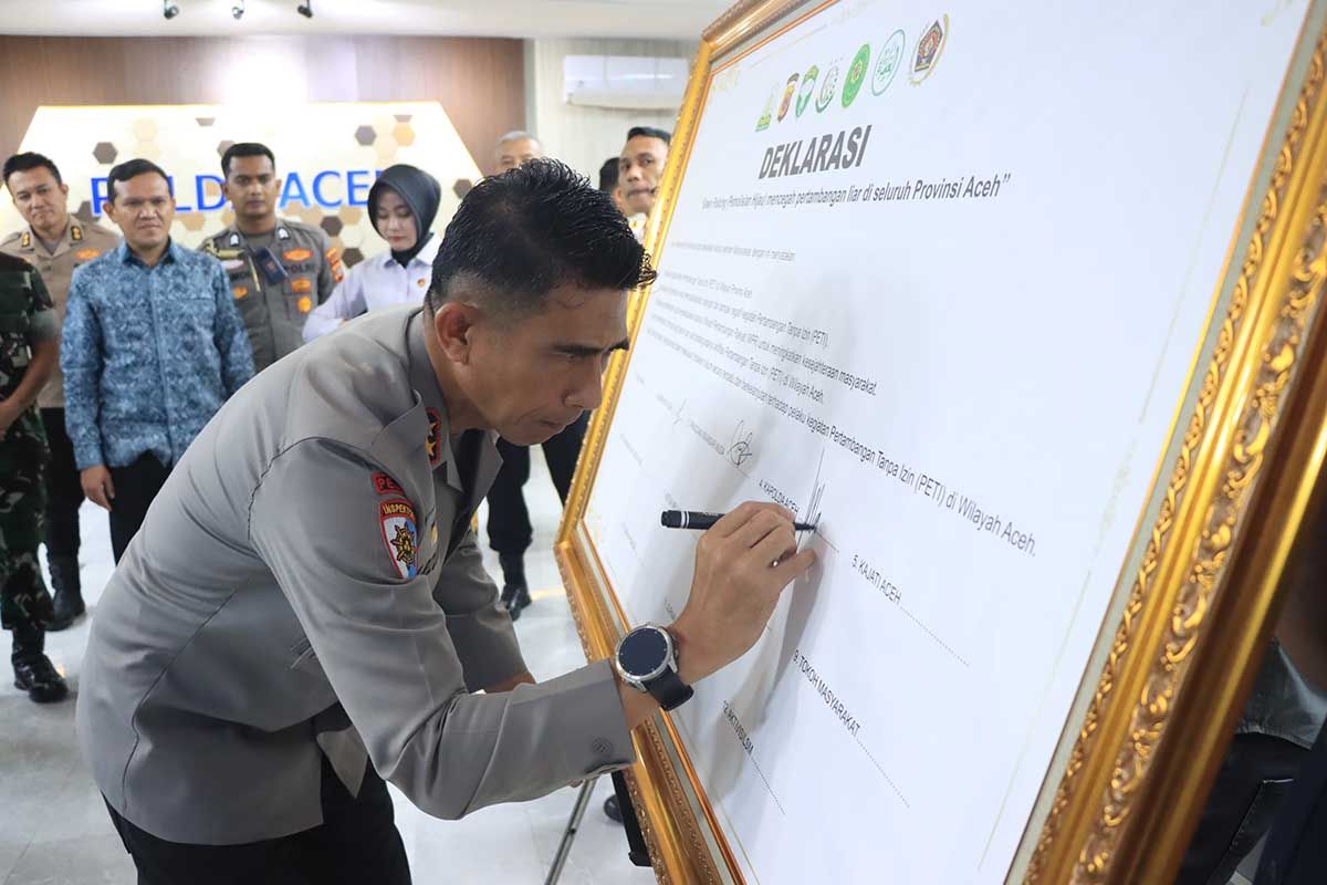 Polda Aceh deklarasikan program pemolisian hijau