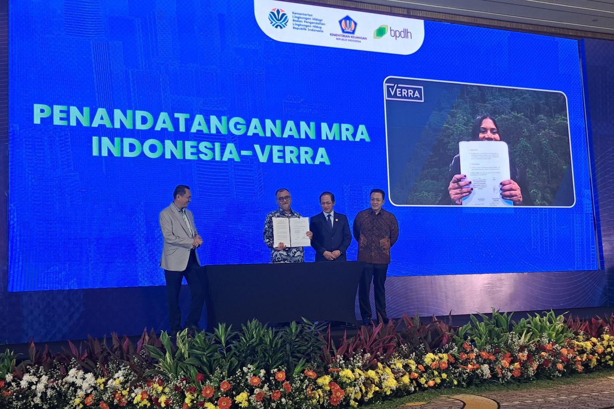 RI-Verra resmi kerja sama MRA perluas potensi karbon di Tanah Air
