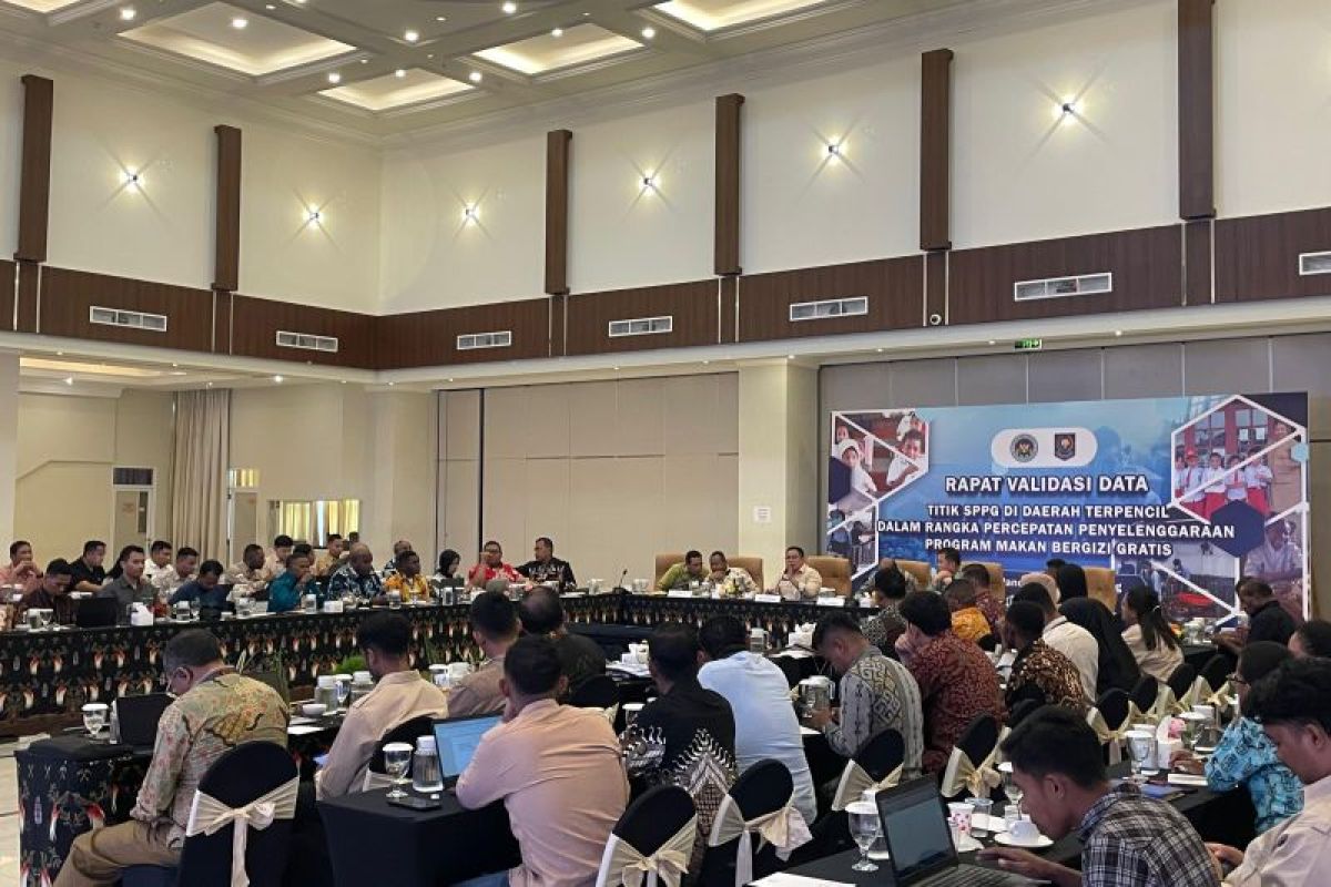 Satgas sebut 38 dapur SPPG siap laksanakan MBG di Papua Barat Daya