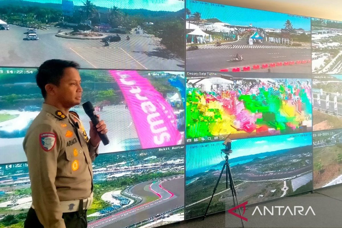 Polri menggunakan "bodycam" pantau keamanan MotoGP Mandalika