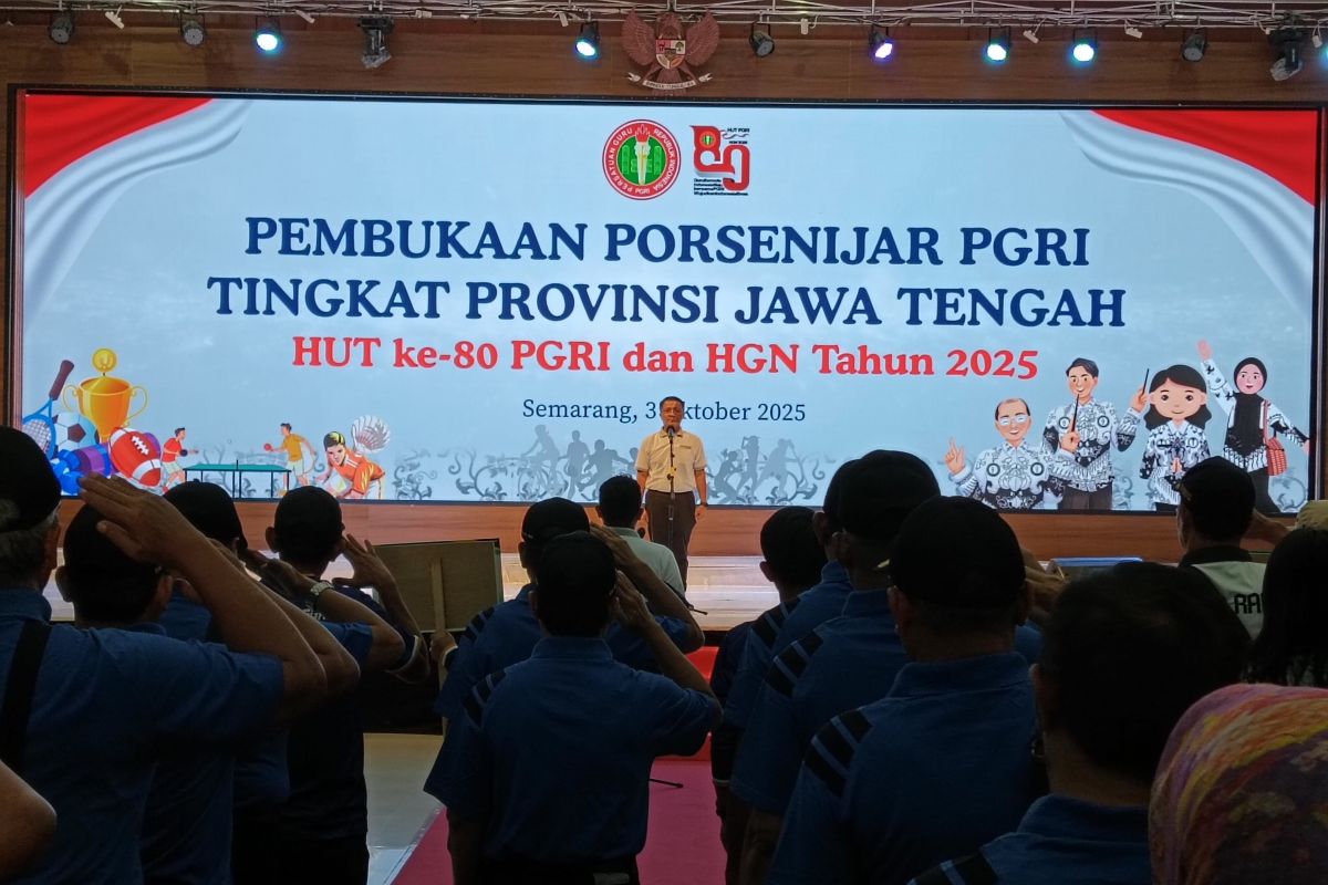 Ratusan guru ikuti Porsenijar Jateng 2025