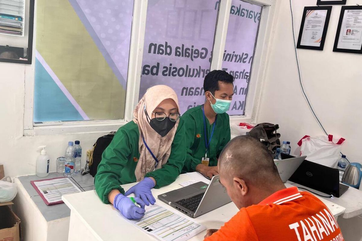 Rutan Baturaja uji screening warga binaan untuk cegah penyakit TBC