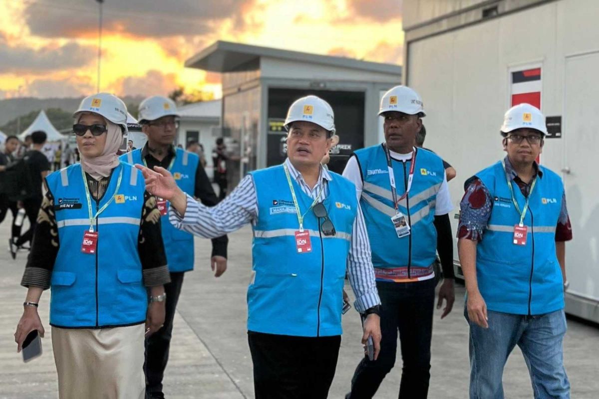 H-1 MotoGP Mandalika 2025, PLN lakukan final cek keandalan kelistrikan