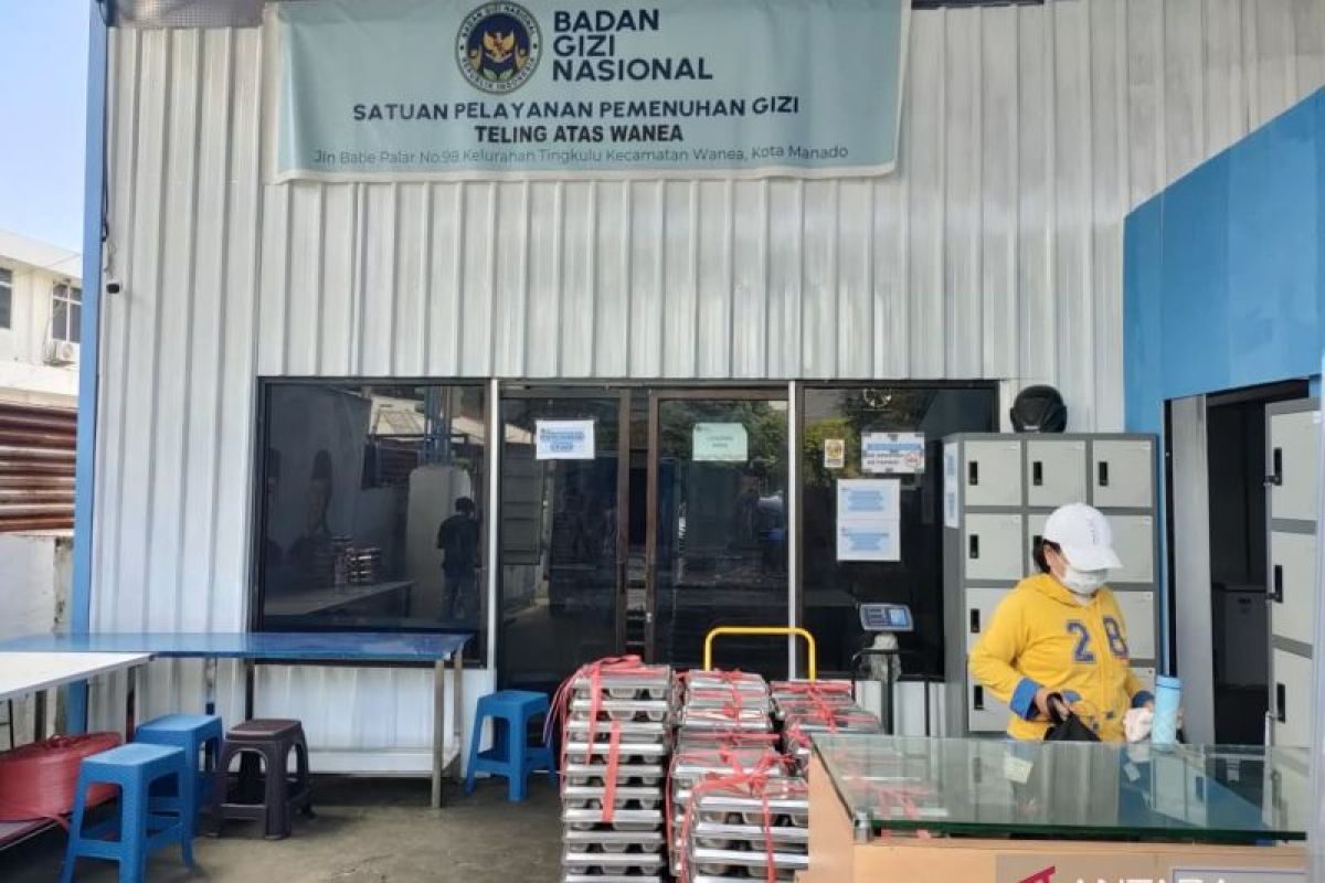 SPPG Teling Manado maksimal beri pelayanan 3.491 siswa