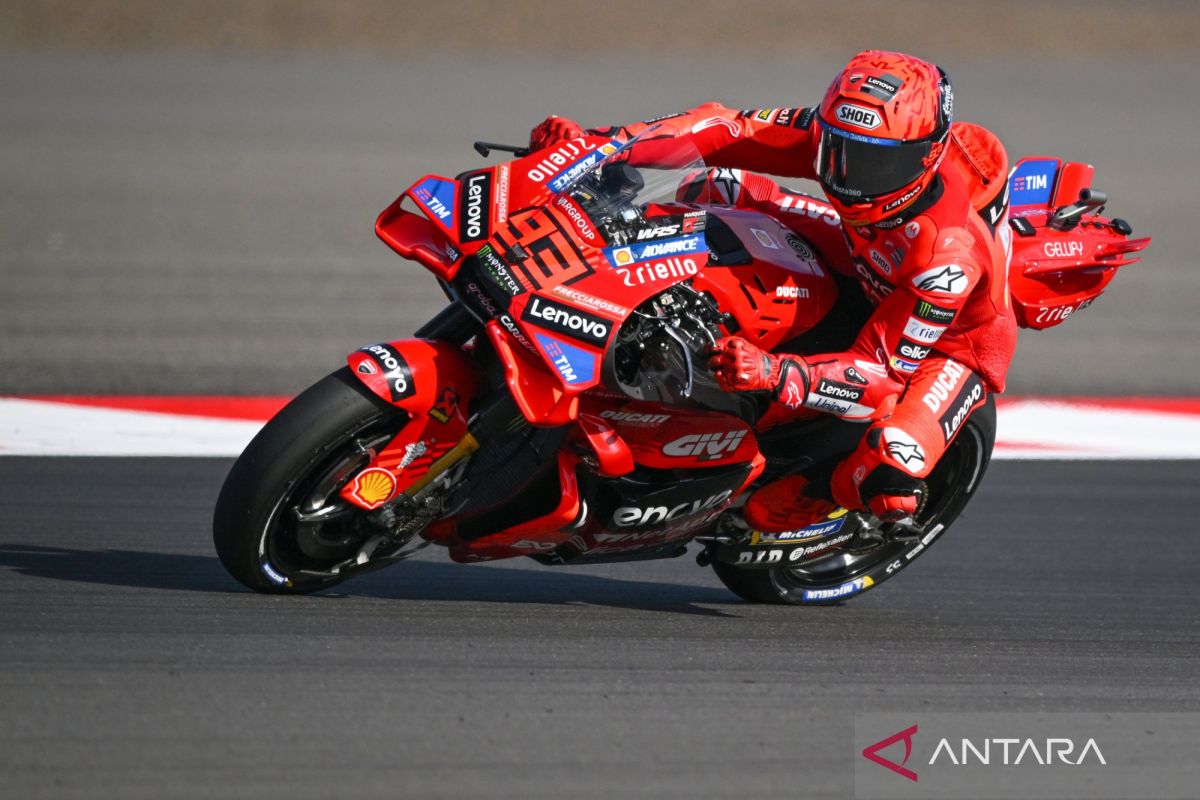 Pembalap Marc Marquez pesimis bisa podium di MotoGP Indonesia