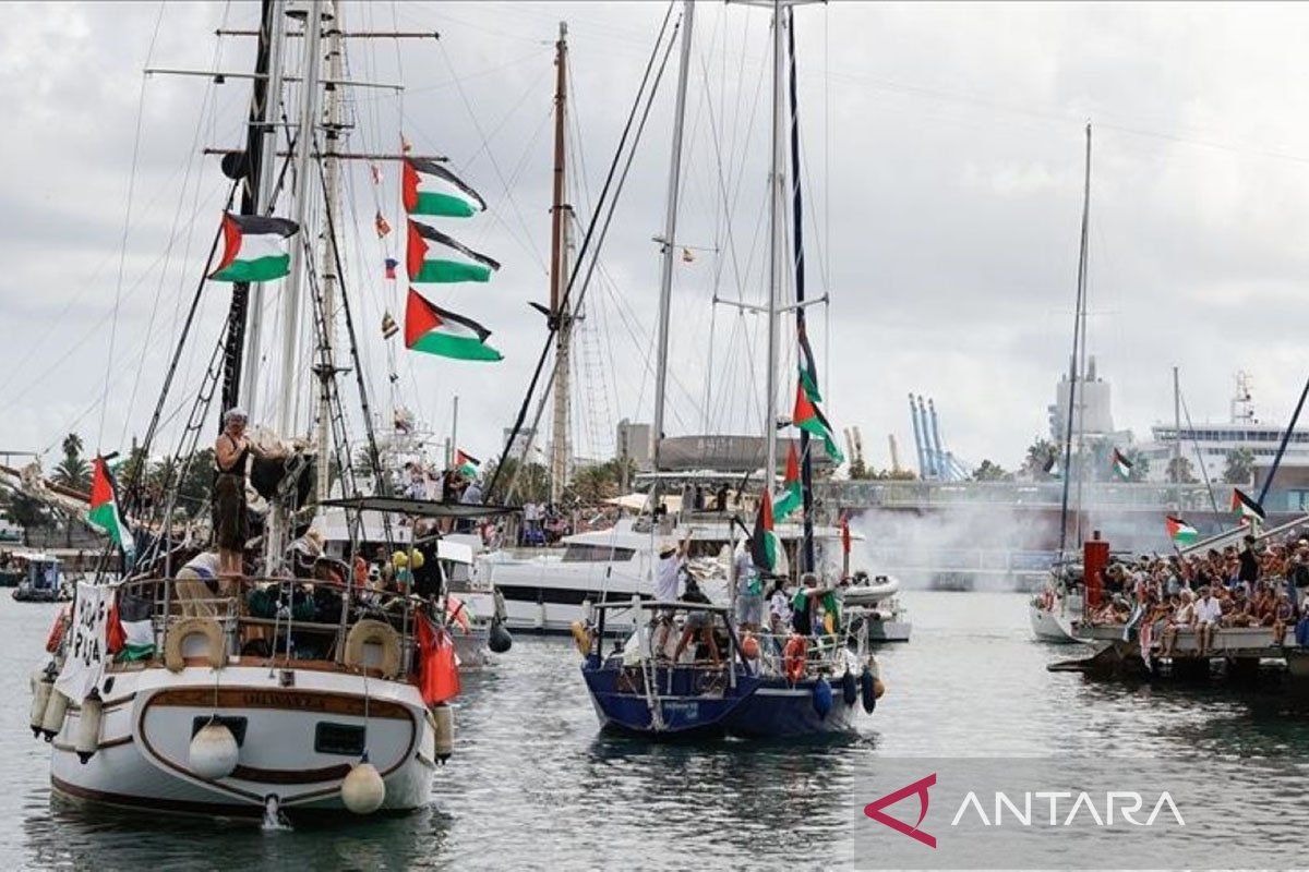 Semua kapal peserta Global Sumud Flotilla telah dicegat Israel
