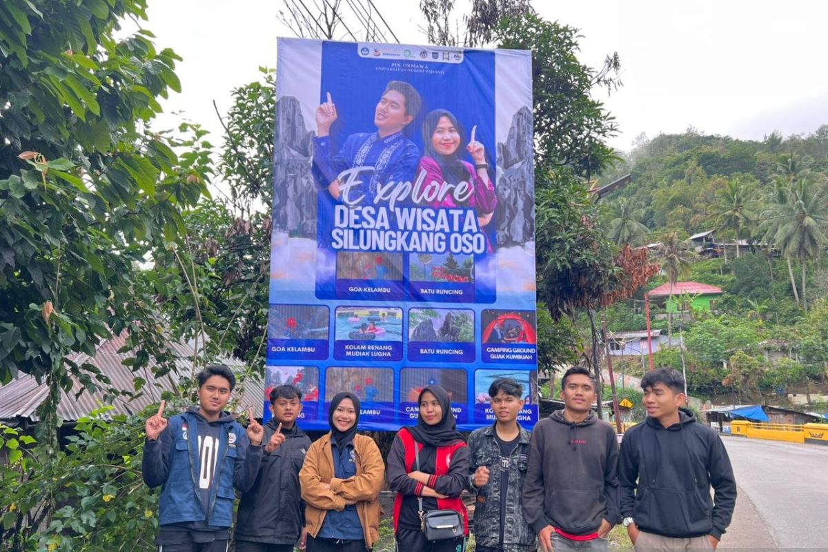 PPK Ormawa Universitas Negeri Padang perkuat branding wisata Silungkang Oso