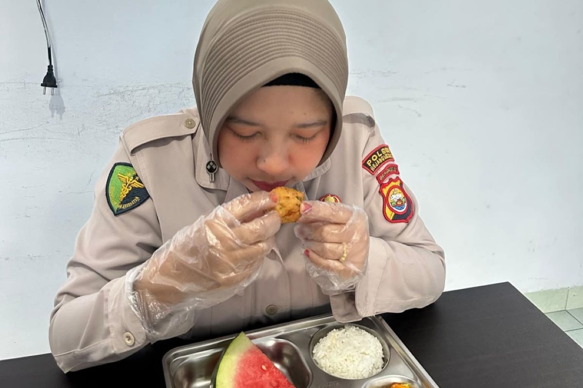 Dapur MBG Polres Rejang Lebong berikan jaminan keamanan pangan