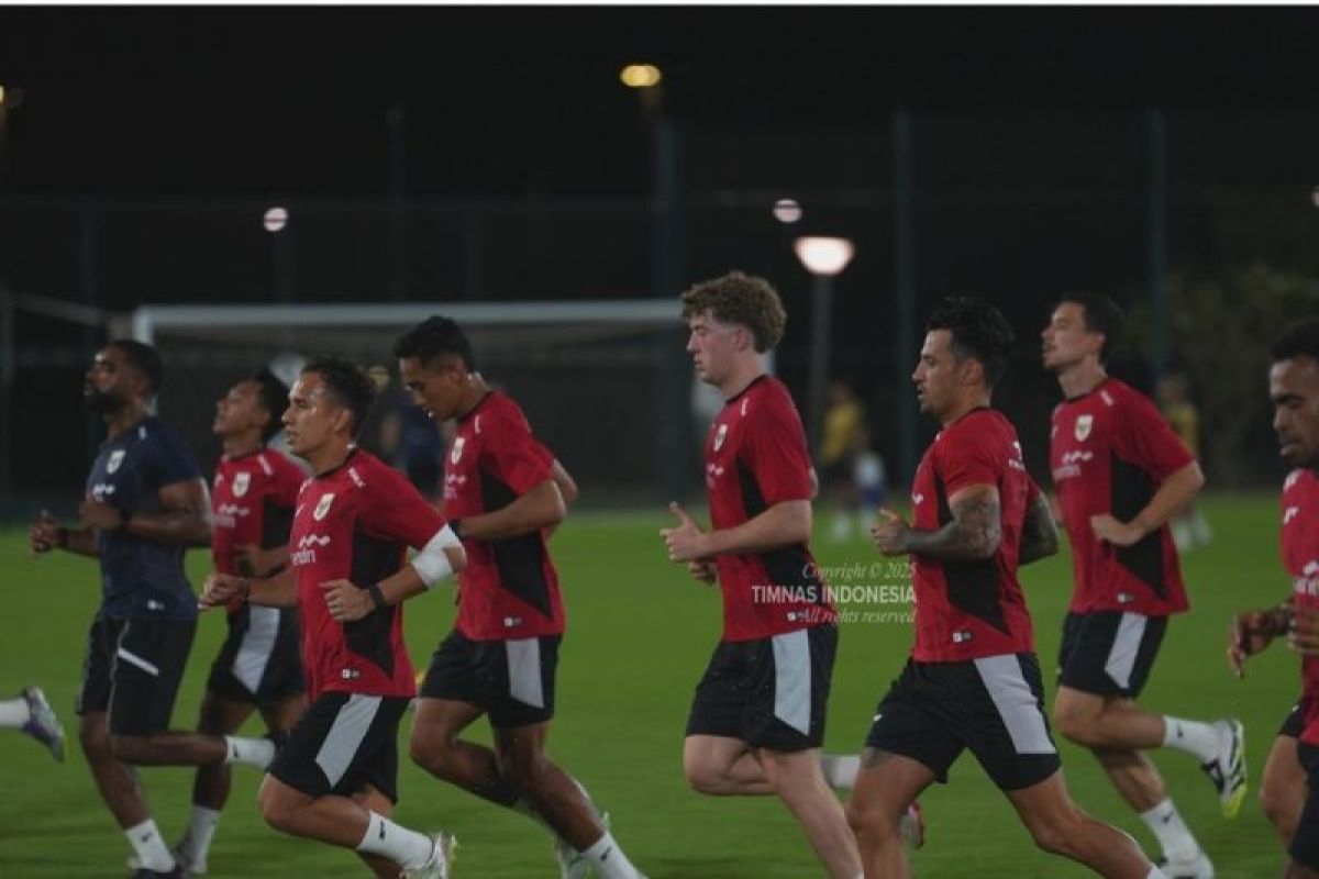 Timnas Indonesia Resmi Jalani Latihan Perdana di Jeddah Jelang Laga Penting