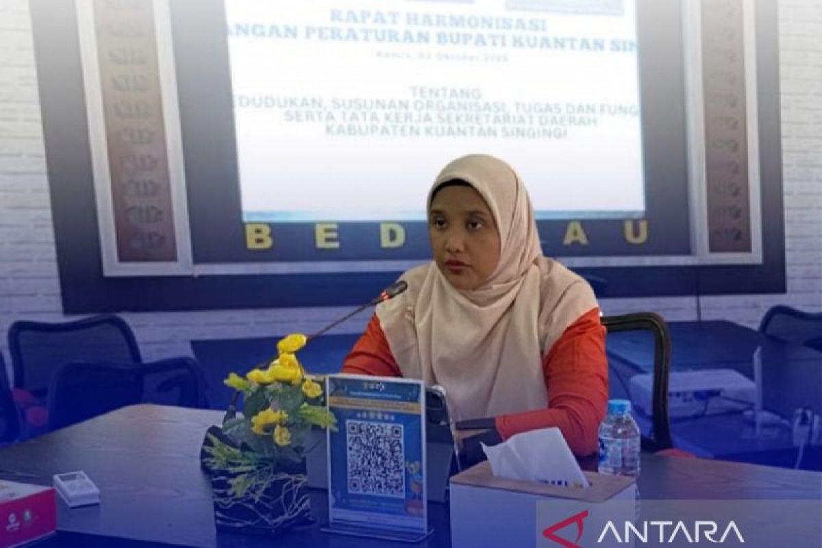 Kanwil Kemenkum Riau Kawal Harmonisasi Ranperbup Kuansing untuk Kepastian Hukum