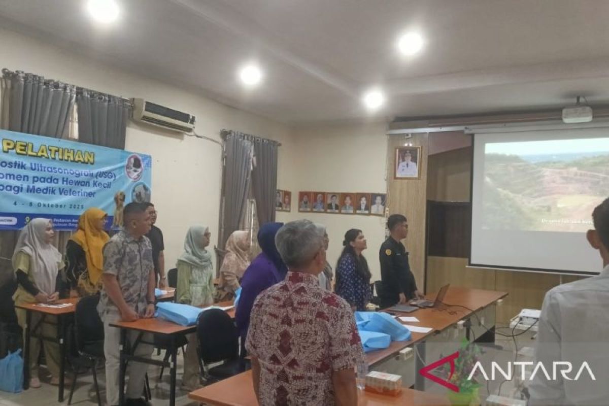 Babel latih dokter hewan manfaatkan USG