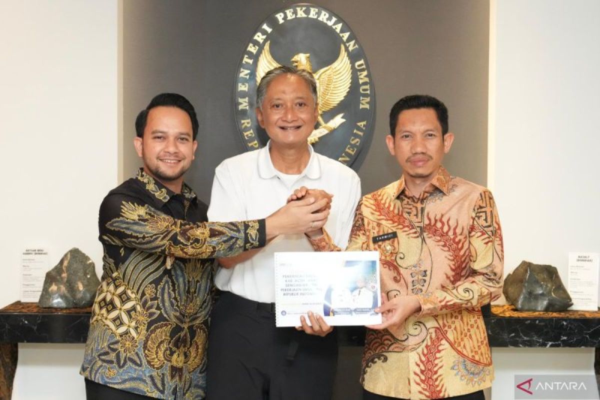 Aceh Barat usulkan lima pembangunan infrastruktur ke Kementerian PUPR