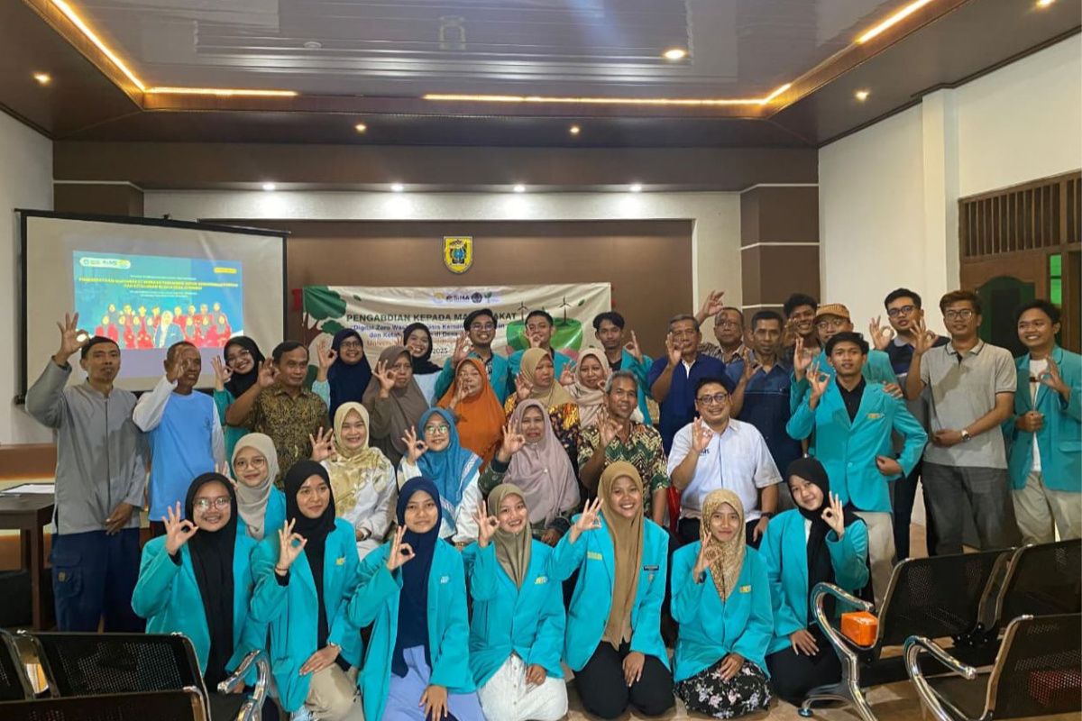Tim UMS dampingi warga Juwiring Klaten kelola sampah berbasis digital