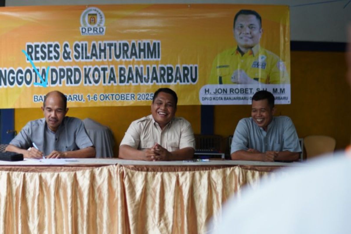 Anggota DPRD Jon Robet penuhi aspirasi warga RT 48 Sungai Besar