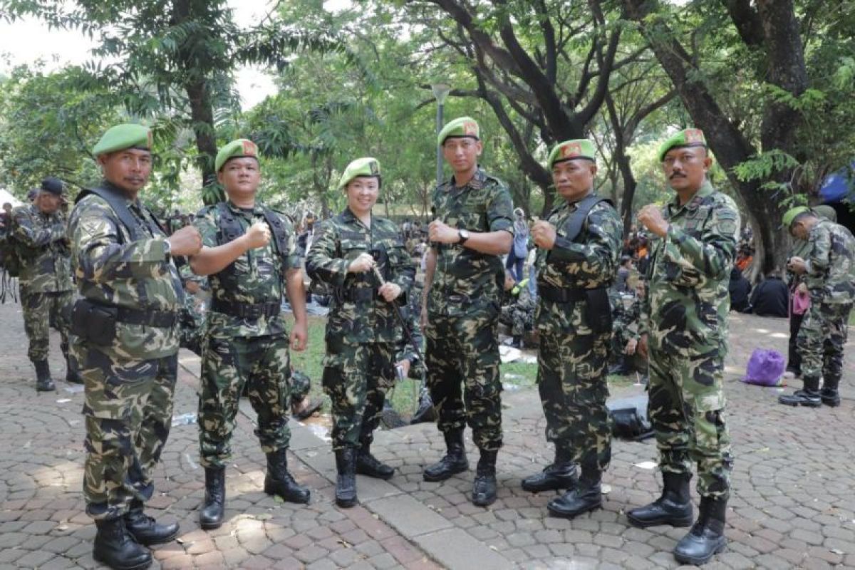 HUT TNI ke 80, PPM atau Korps Yudha Putra Berperan aktif sebagai peserta