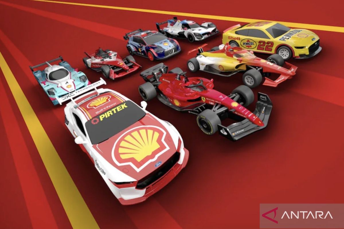Shell luncurkan koleksi miniatur mobil Motorsport 2025