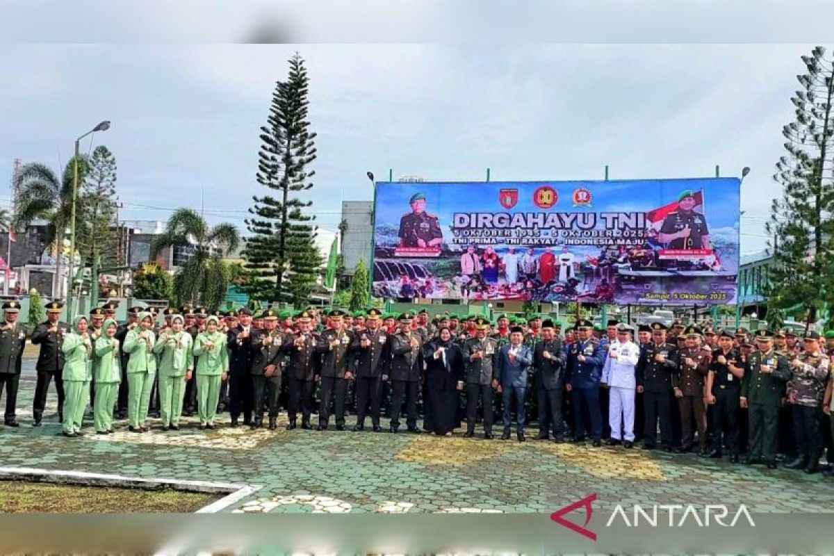 HUT TNI momentum meningkatkan sinergitas menegakkan kedaulatan NKRI