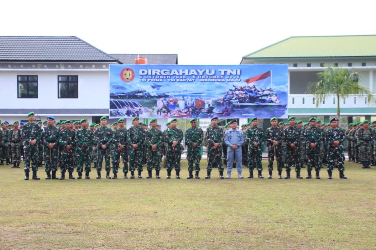 Korem 045 Babel: Prajurit tingkatkan waspada dan bijak gunakan medsos