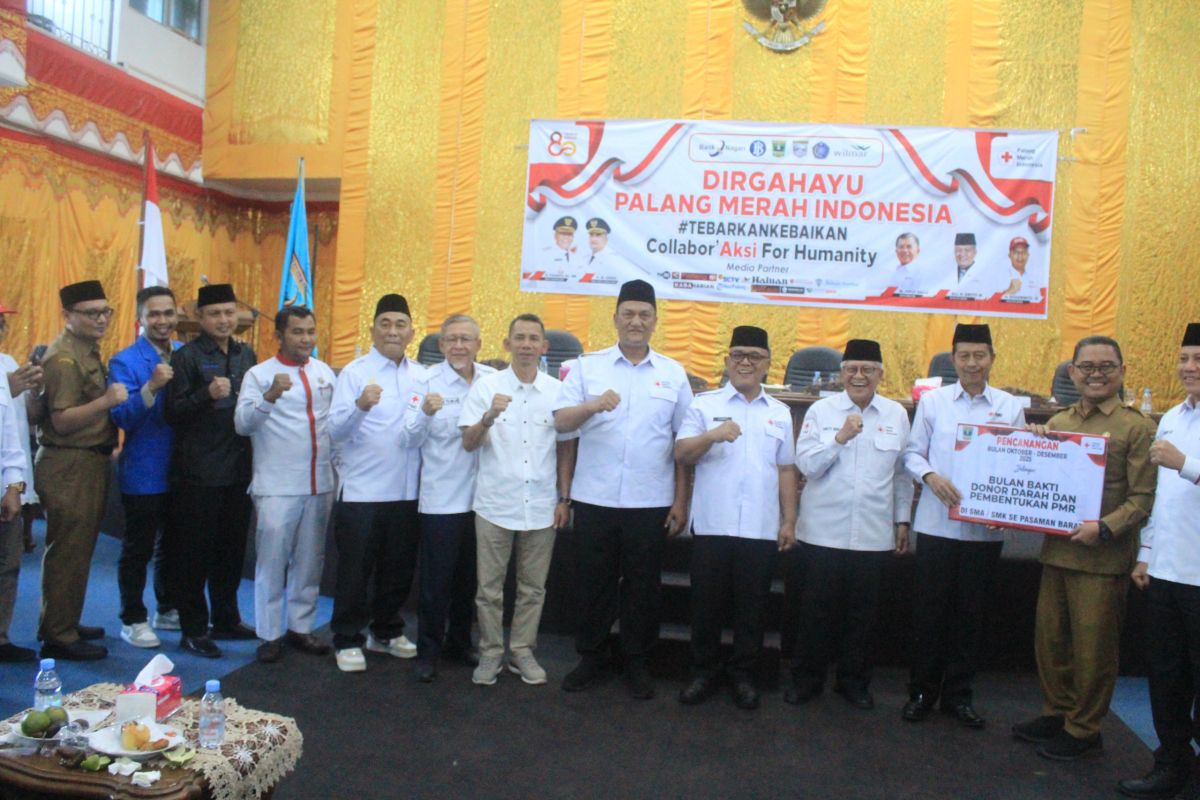 PMI Pasaman Barat tingkatkan pembinaan PMR dalam aksi kemanusiaan