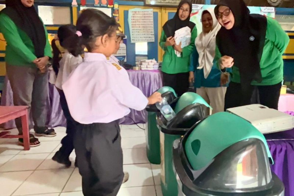 Pertamina edukasi anak TK di Lubuklinggau tentang pemanfaatan  sampah