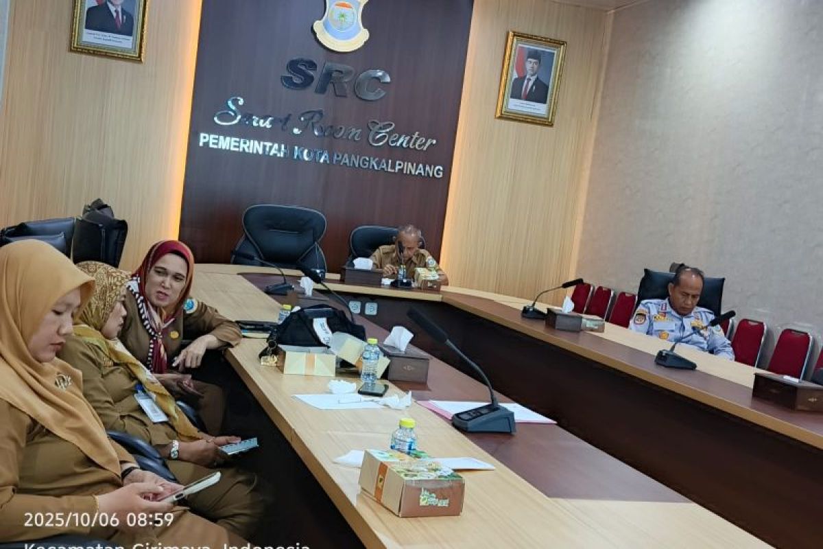 Pemkot Pangkalpinang ikuti Rakor Kemendagri bahas inflasi dan program 3 juta rumah