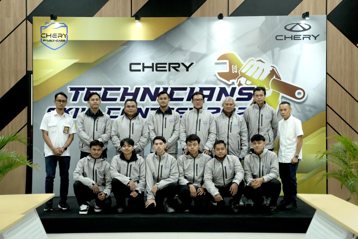 Chery gelar kontes teknisi nasional, siapkan SDM ke tingkat global