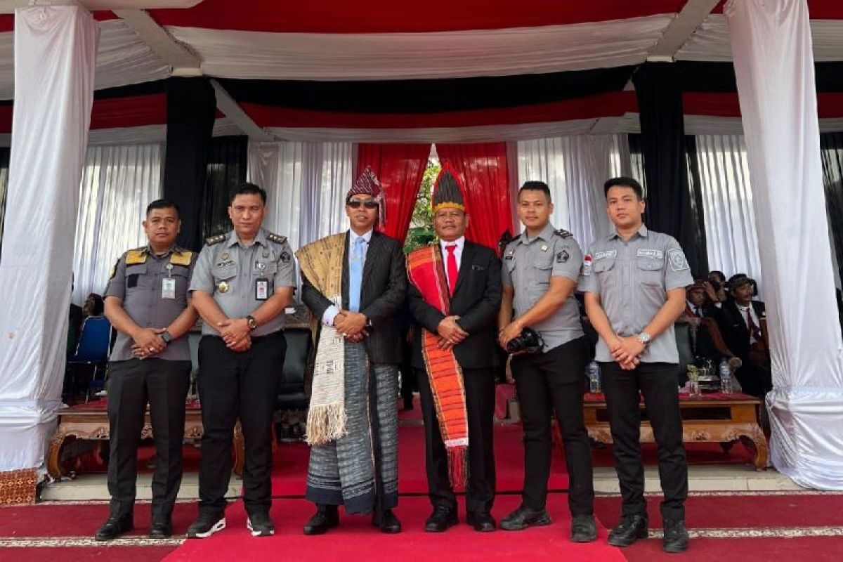 Kepala Pelayanan Hukum Kemenkum Sumut hadiri peringatan HUT Ke-80 Tapanuli Utara