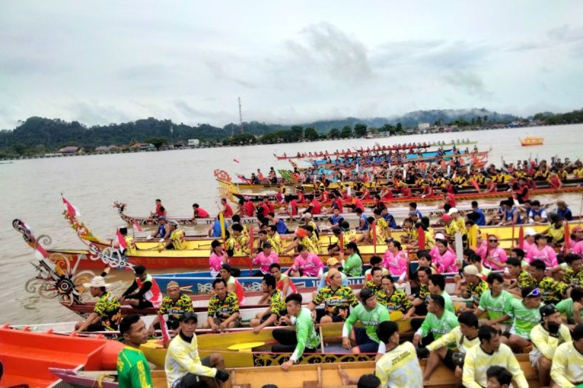 3.500 Pedayung Mengikuti Festival Sungai Kayan 2025 di Bulungan