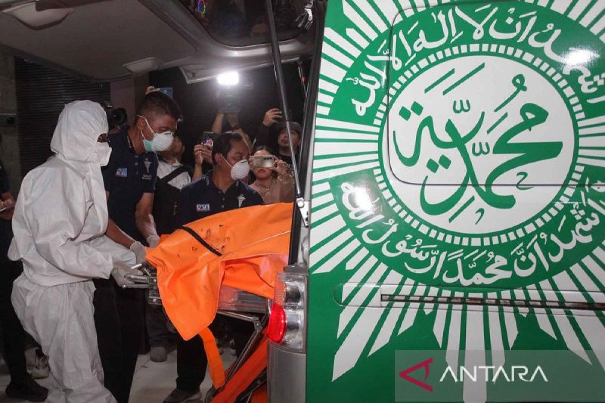RS Bhayangkara Surabaya terima 45 kantong jenazah Ponpes Al Khoziny