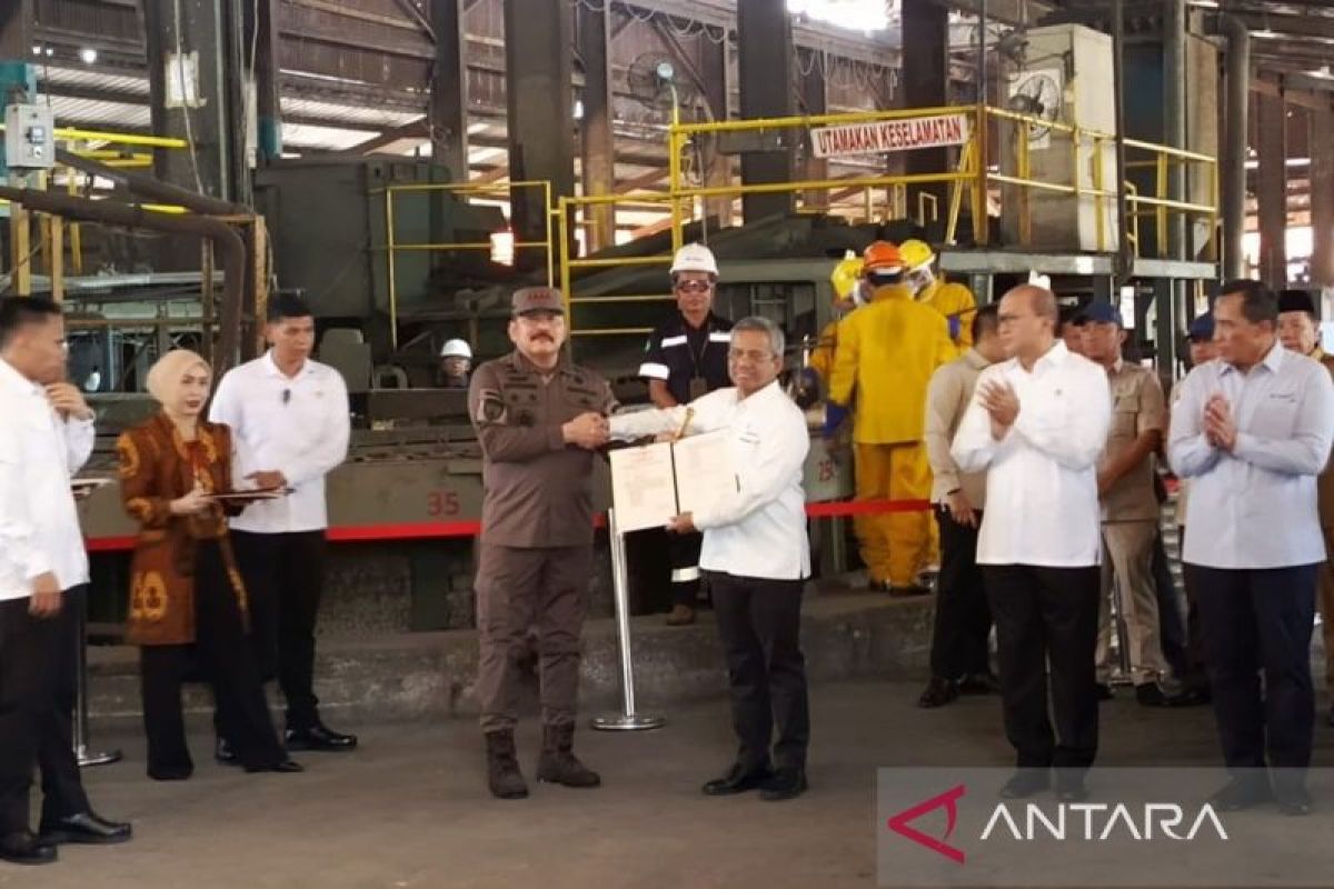 Kemenkeu serahkan smelter timah sitaan negara ke Danantara