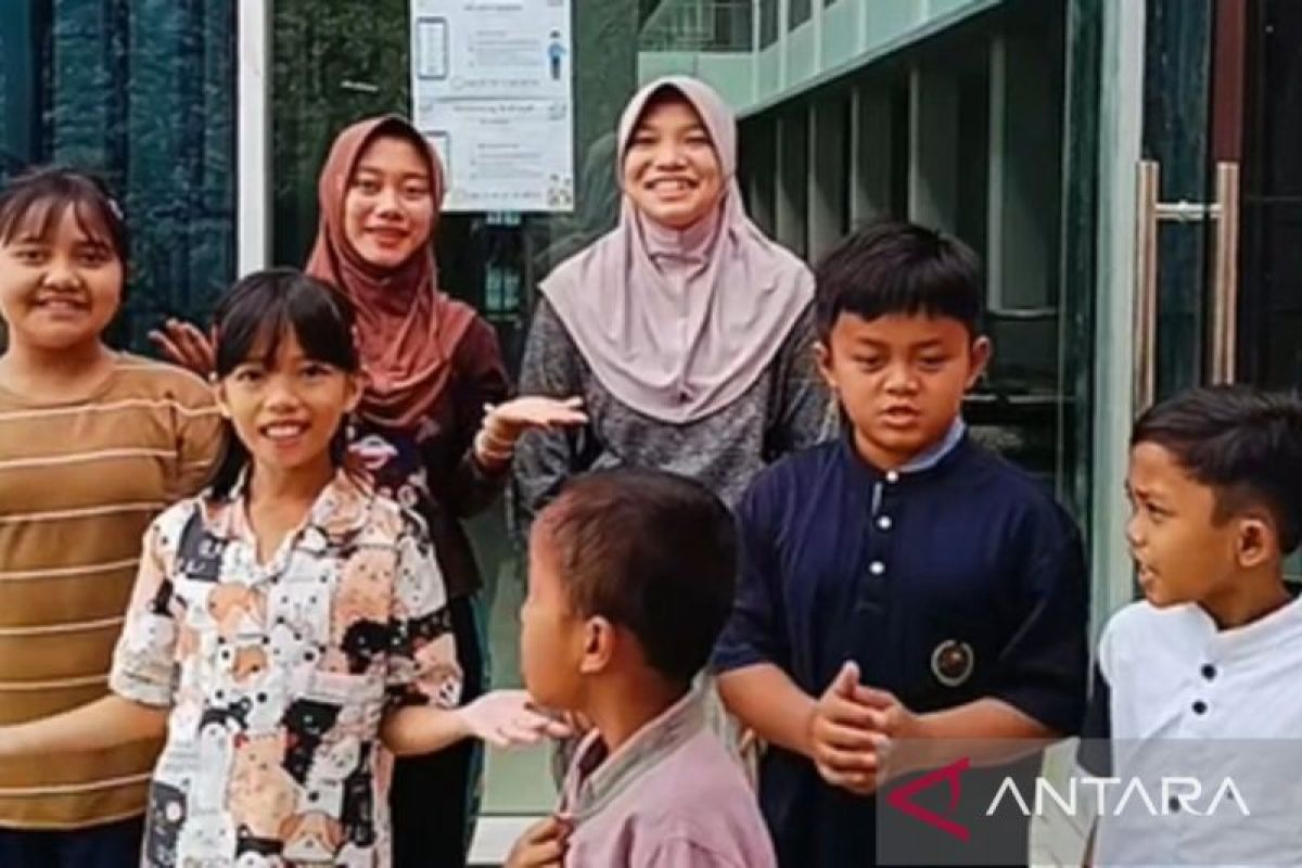 Para siswa Sekolah Rakyat Kaltim  betah dan nyaman