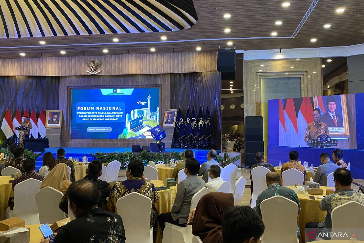 Menkum: Pencatatan pemilik manfaat perusahaan wajib melalui notaris