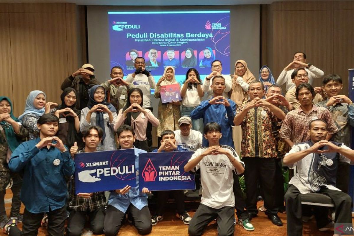 XL Smart bantu disabilitas di Bengkulu untuk tingkatkan unit usaha dengan AI