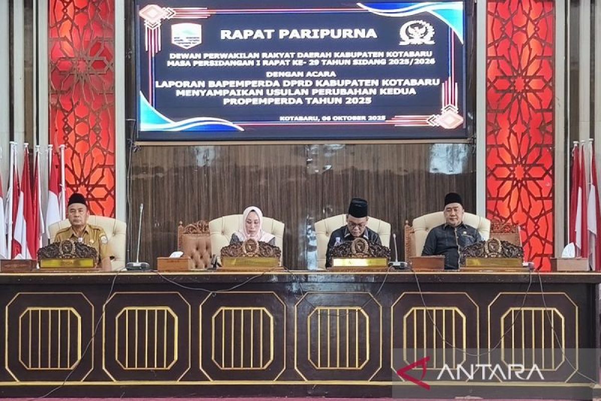 DPRD Kotabaru paripurnakan hasil Reses tahap II