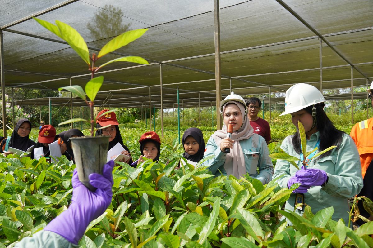 PT Vale jadi pilihan belajar pengelolaan lingkungan bagi siswa SD