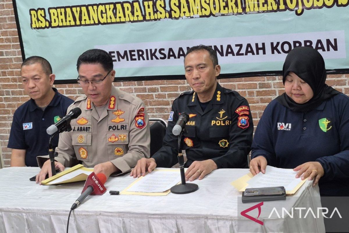 DVI Polda Jatim identifikasi 17 jenazah korban ambruknya Al Khoziny