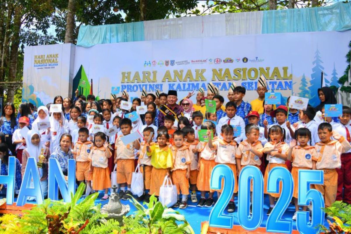 Gubernur Kalsel sebut HAN momentum perkuat perlindungan hak anak