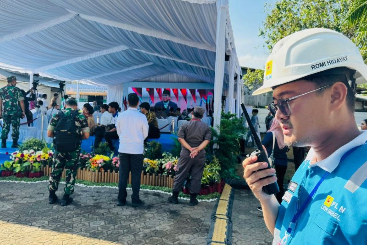 PLN Babel siagakan sistem listrik berlapis kawal kunjungan Presiden Prabowo