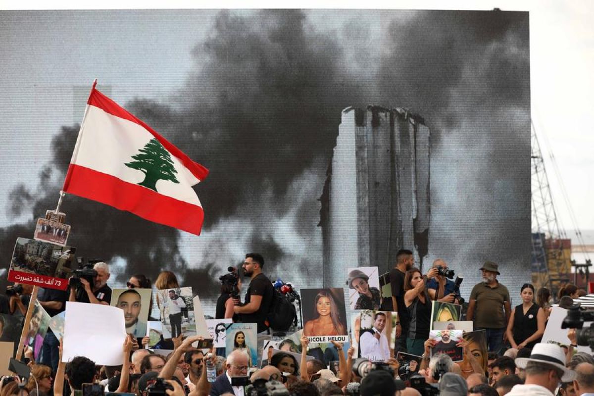 Mengunjungi silo gandum pascaledakan dahsyat 5 tahun lalu di Beirut