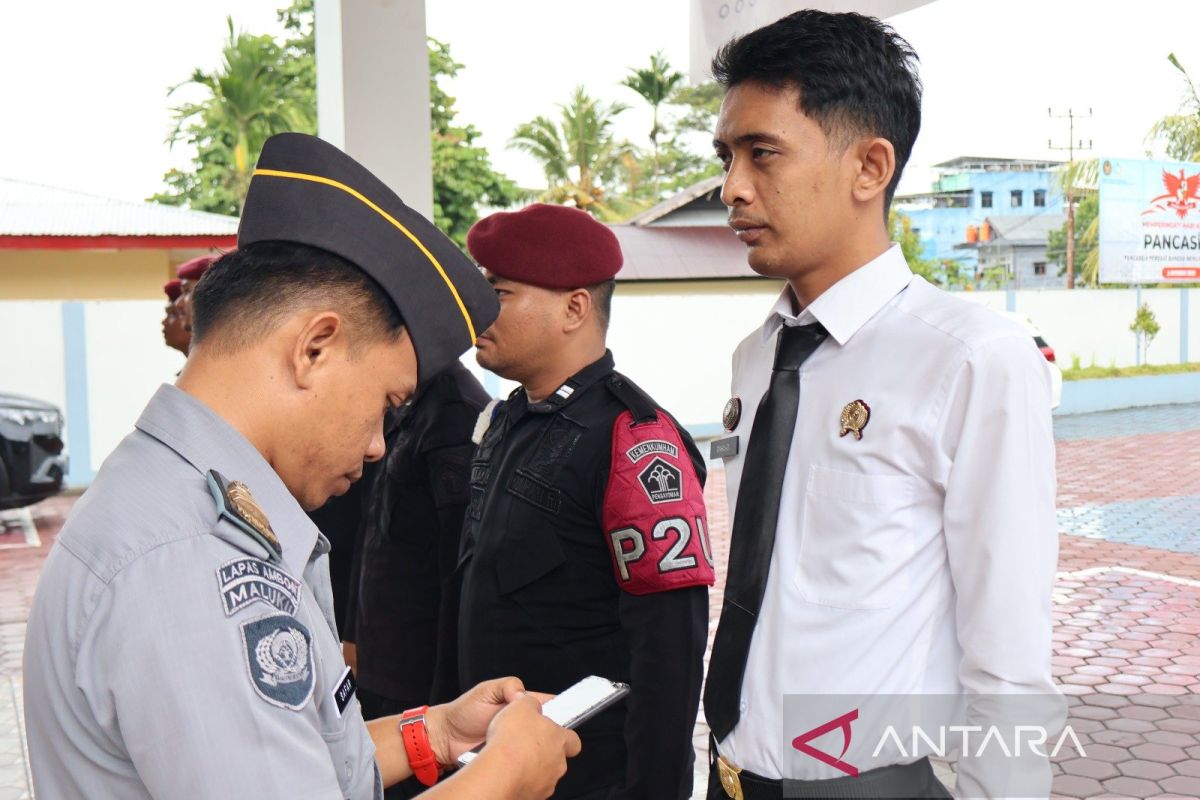 LPKA Ambon  sidak ponsel petugas cegah judi online