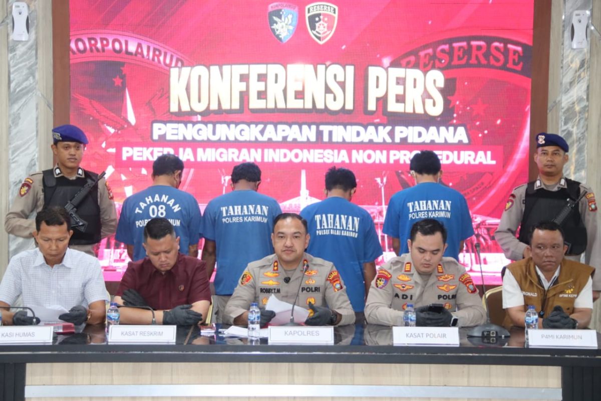 Polres Karimun-Kepri cegah pengiriman 10 CPMI ilegal tujuan Malaysia