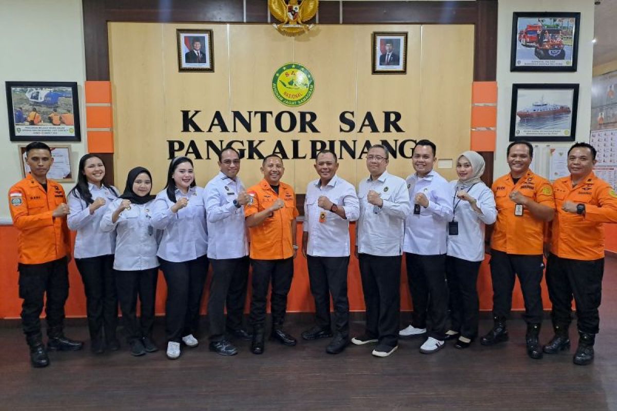 Kemenko Polkam RI kunjungi Kantor SAR Pangkalpinang bahas keselamatan maritim