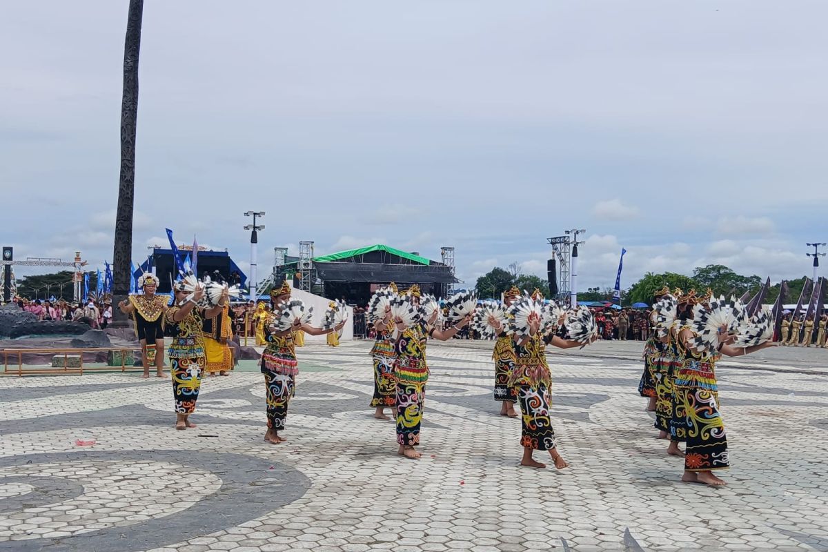 Konten kreator dilibatkan pada Festival Budaya Irau Malinau 2025