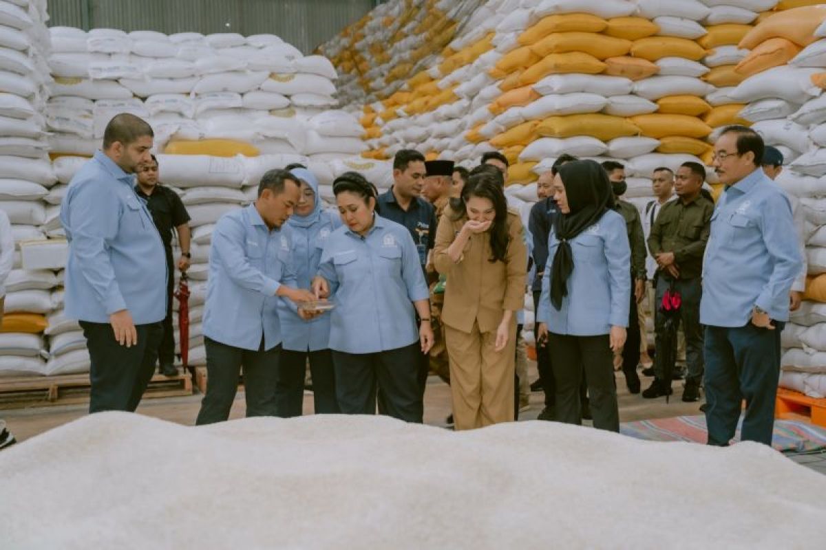 Gubernur Sherly apresiasi Bulog hadirkan beras berkualitas