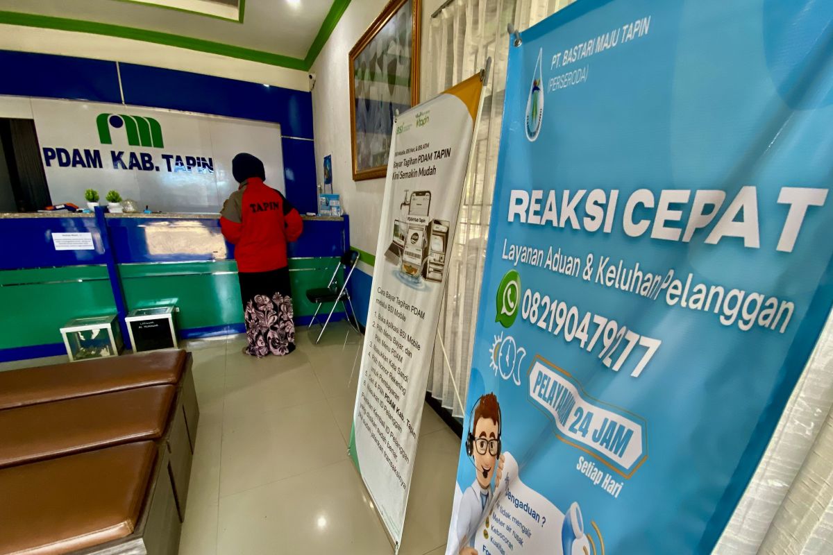 PDAM PT Bastari Maju Tapin siagakan layanan reaksi cepat 24 jam