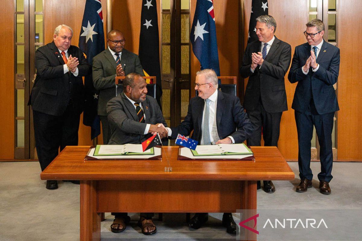 Australia, Papua Nugini teken pakta pertahanan hadapi ancaman bersama