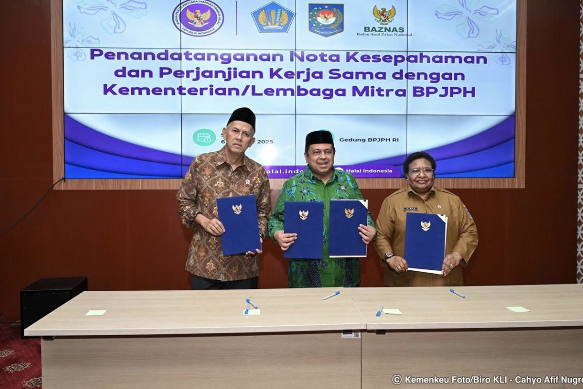 Kemenkeu jalin sinergi produk halal dan keuangan syariah dengan BPJPH